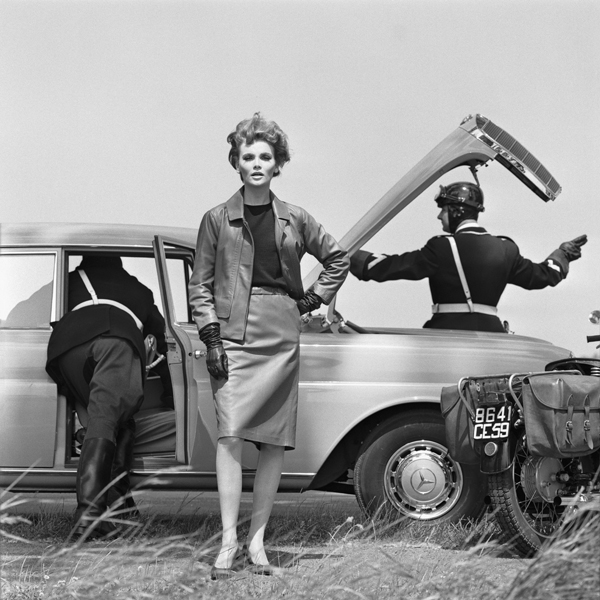 Ausstellung, Helmut Newton Cars, Villa Olmo, Como am Comer See, Fotografien des weltbekannten Mode-, Portr&auml;t-, Akt- und Werbefotograf Helmut Newton. 